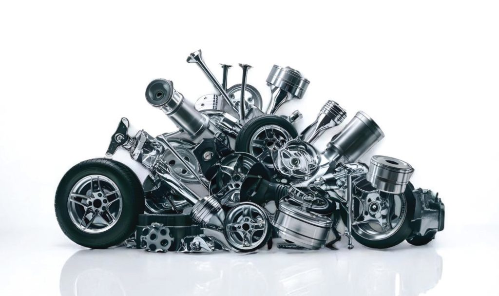Poster showing Gonmo/LY Steel cold-rolled medium & high-carbon grades for automotive: 51CrV4, 42CrMo4, 16MnCr5, S20C–S55C, C60, 65Mn.
